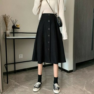 CHÂN VÁY XÒE MIDI_ DÁNG XÈO 5 CÚC 804