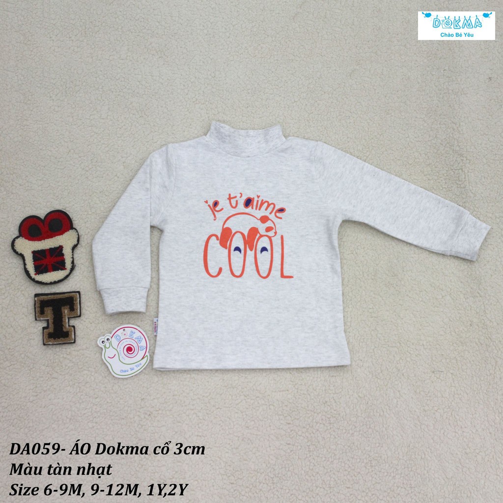 Áo cổ 3p Dokma chất cotton dầy