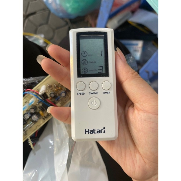 Điều khiển quạt hatari đảo trần chính hãng 100%