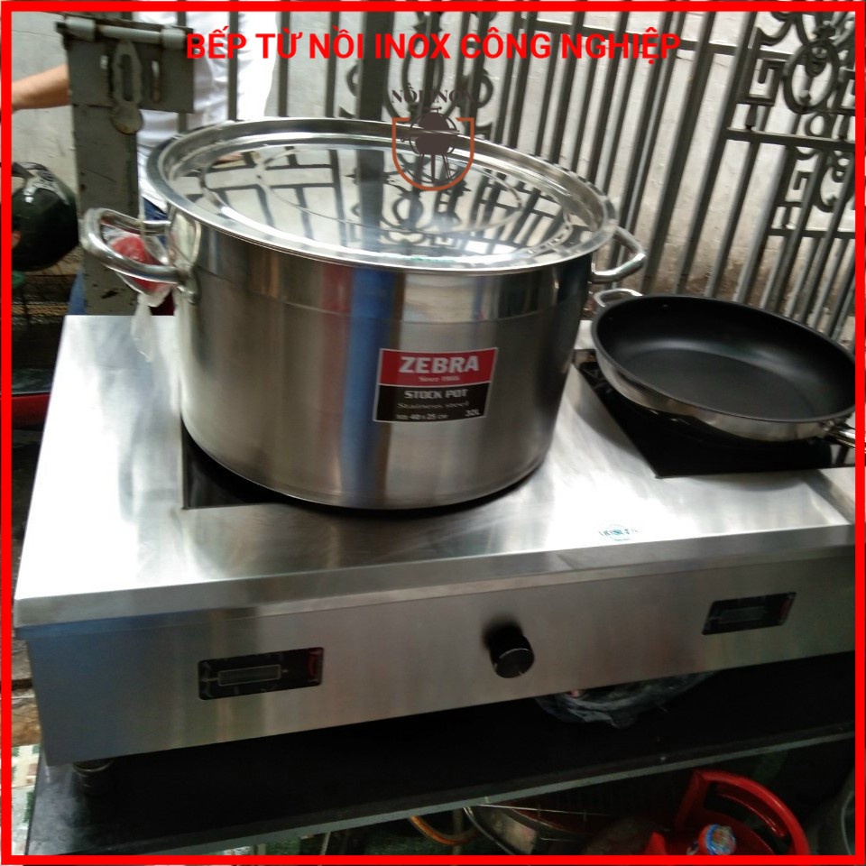 Bếp từ công công nghiệp 5KW . Bảo hành 12 tháng - Tặng nồi inox 20L- BẾP TỪ NỒI INOX CÔNG NGHIỆP