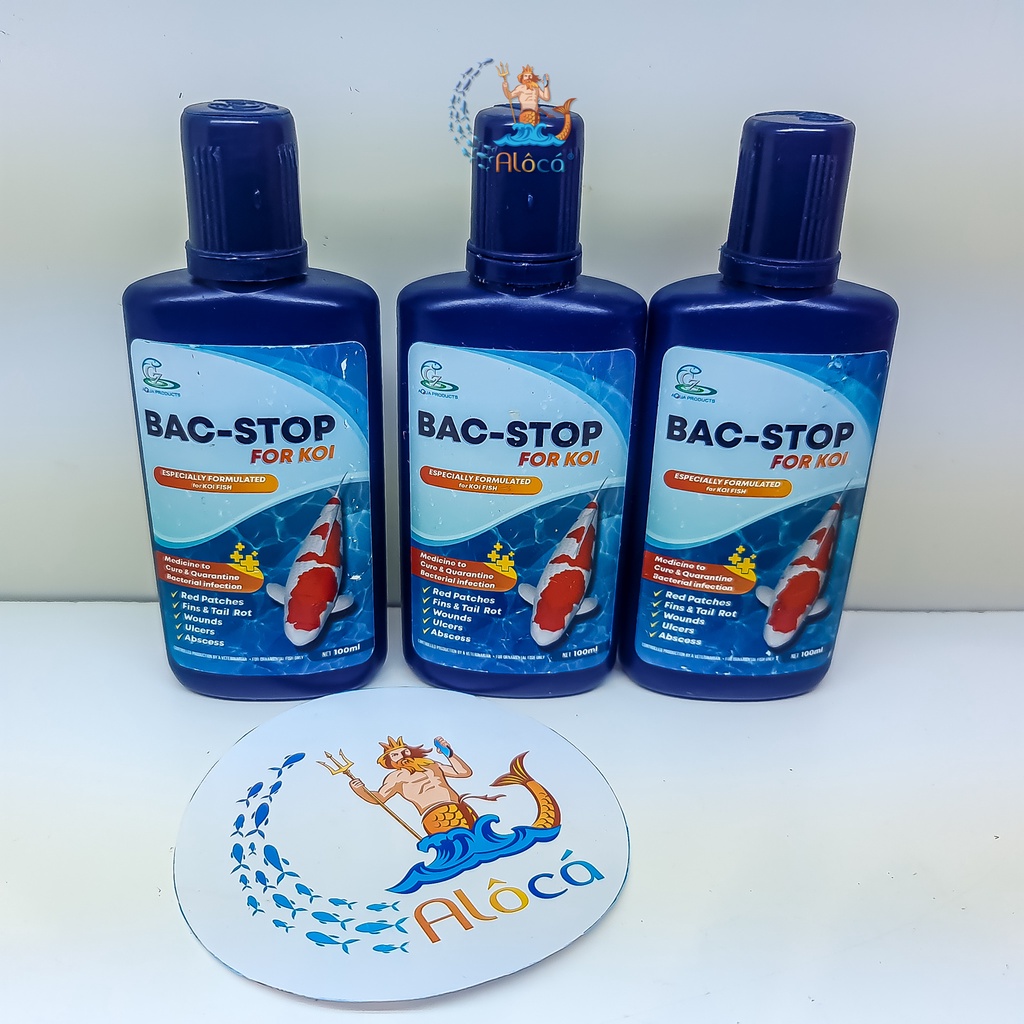 Th'uốc Chữa Nhiễm Khuẩn Cá Koi BAC-STOP CZ17