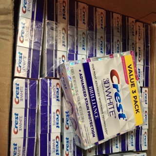 Combo 05 hộp kem đánh răng Crest 3D Mỹ