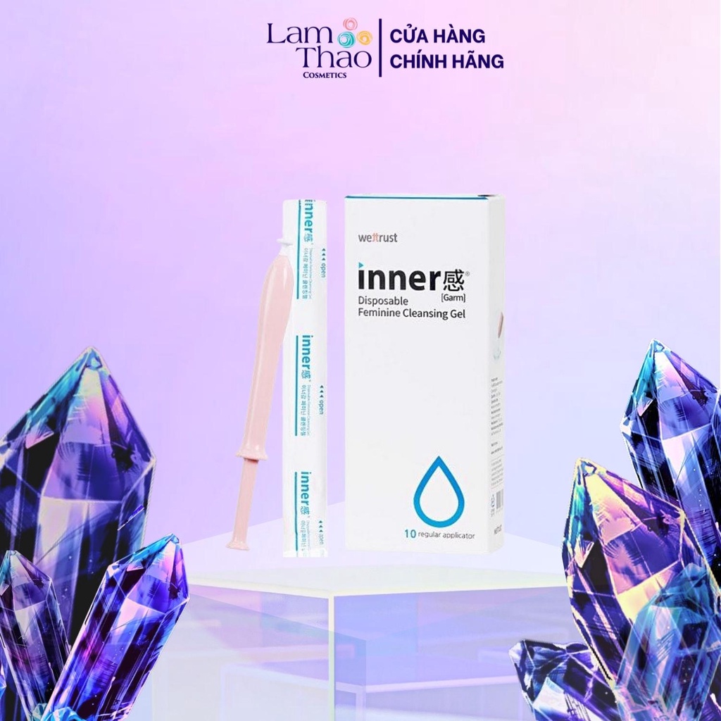 Đũa Thần Làm Sạch Dịu Nhẹ Vùng Kín Wettrust Innergarm Disposable Feminine Cleansing Gel 1.7g