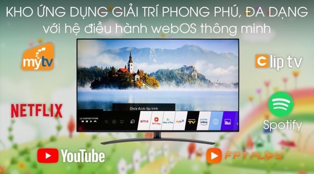 Smart Tivi NanoCell LG 4K 65 inch 65SM8100PTA ( HÀNG TỒN KHO BẢO HÀNH CHÍNH HÃNG 2 NĂM ) | BigBuy360 - bigbuy360.vn