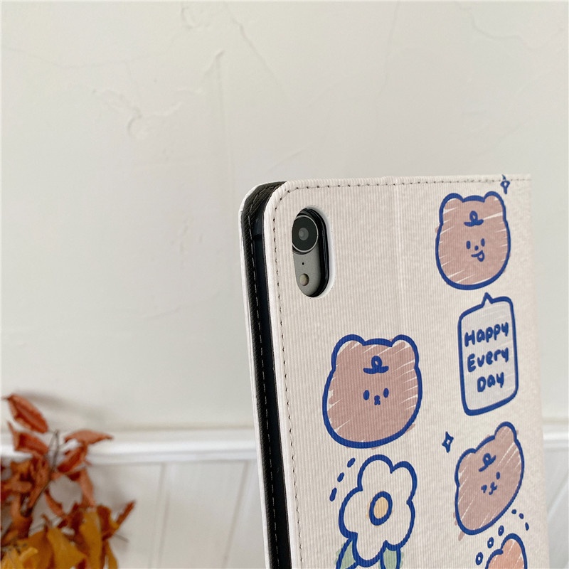 Ốp Máy Tính Bảng Da PU Có Đế Cho iPad Mini /Air 1 2/Pro 9.7/4th 5th 6th 2017 2018/7th 8th 9th Gen 2019 2020 2021