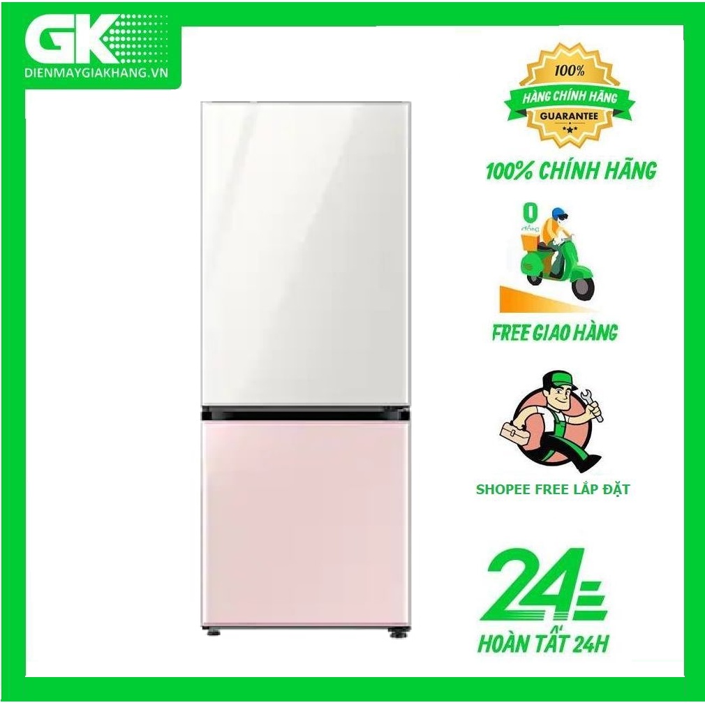 RB33T307055/SV  - MIỄN PHÍ CÔNG LẮP ĐẶT- Tủ lạnh Samsung Inverter 339 lít RB33T307055/SV Mới 2021