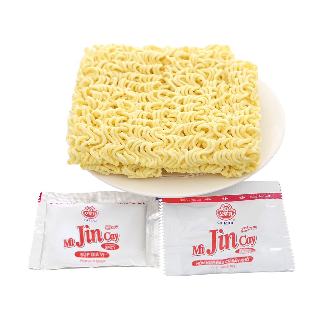 Mì Jin cay Hàn Quốc gói 120gr