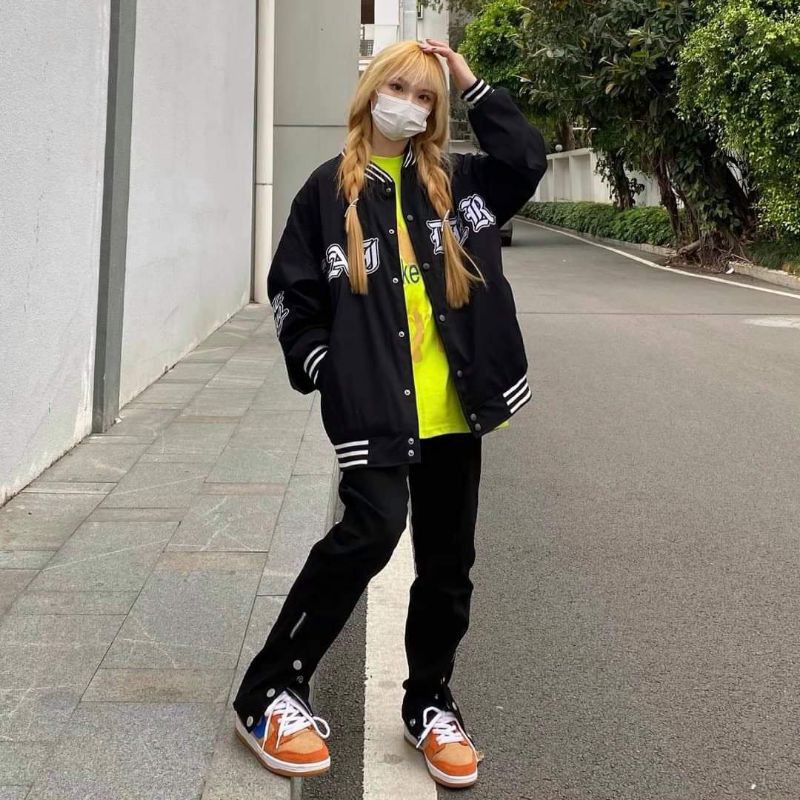 Áo khoác bombers 3 vạch siêu hót | BigBuy360 - bigbuy360.vn