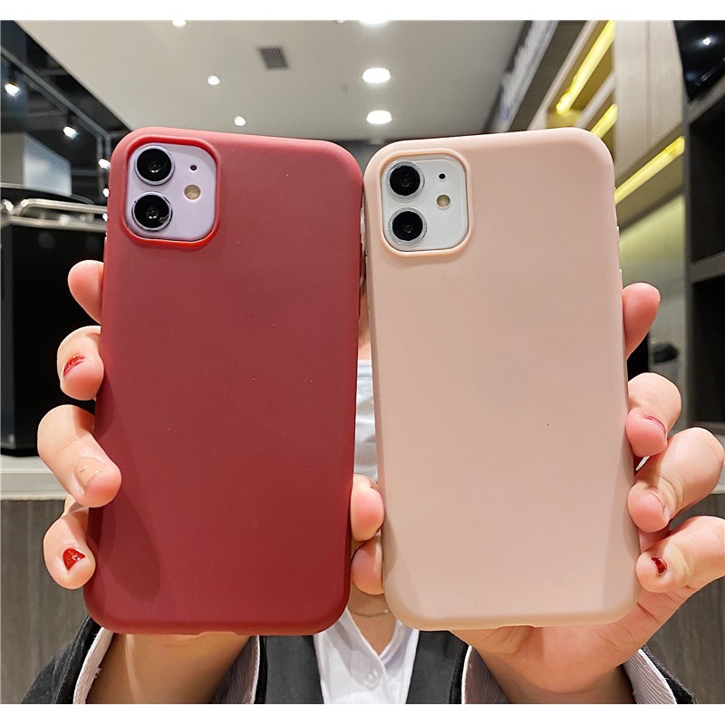 DEAL 9KỐp lưng TPU dẻo màu trơn iP 6/6plus/7/7plus/8/8plus/X/XS/Xs Max - MINH AN SAIGON