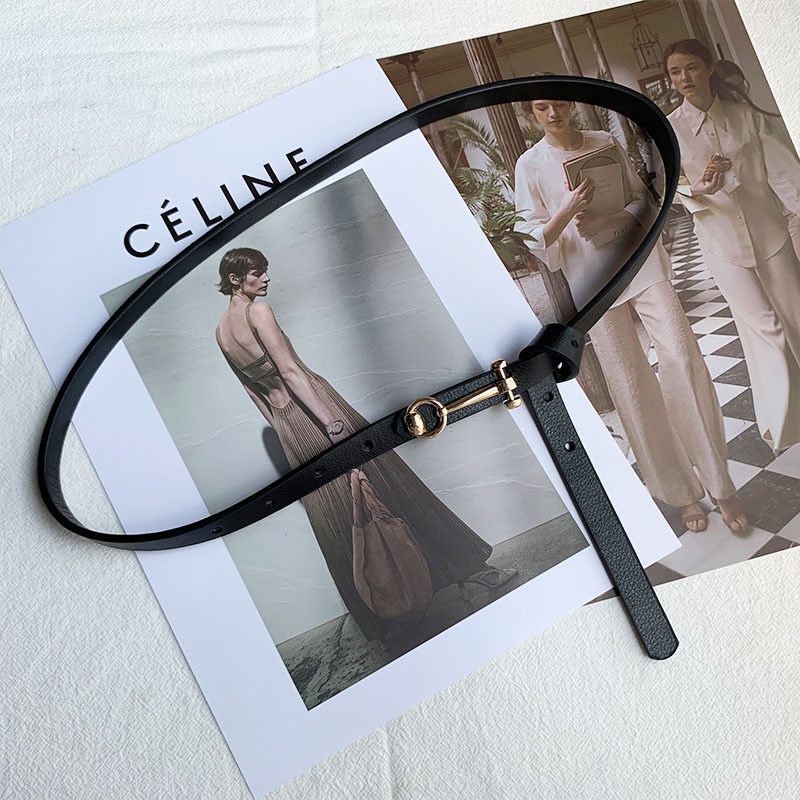 Thắt Lưng Da PU Màu Trắng / Đen / Nâu Tùy Chỉnh Thời Trang Cho Nữ