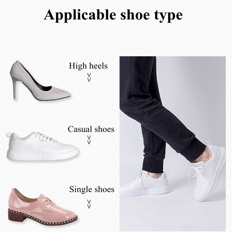 1 Cặp Đệm Xốp Mềm Lót Mũi Giày Cao Gót Giảm Đau Cho Nữ