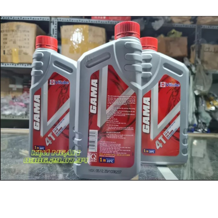 Nhớt GAMA 20W-50 800ml  cho xe côn tay, xe số. Hàng Công Ty