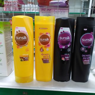 Dầu Gội/Xả Sunsilk đen, vàng 320g