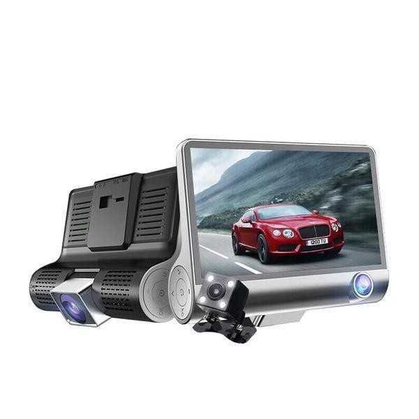 Camera hành trình ô tô 3 mắt camera full HD 1080, camera oto sau chống nước - bộ 3 camera - TẶNG THẺ 64GB