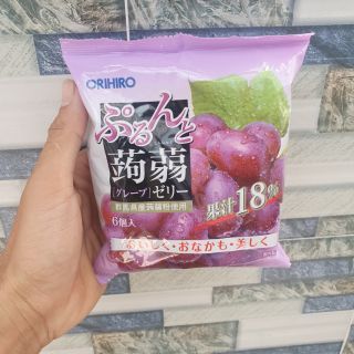 (Nhiều vị ) THẠCH HOA QUẢ NHẬT ORIHIRO TÚI NHỎ