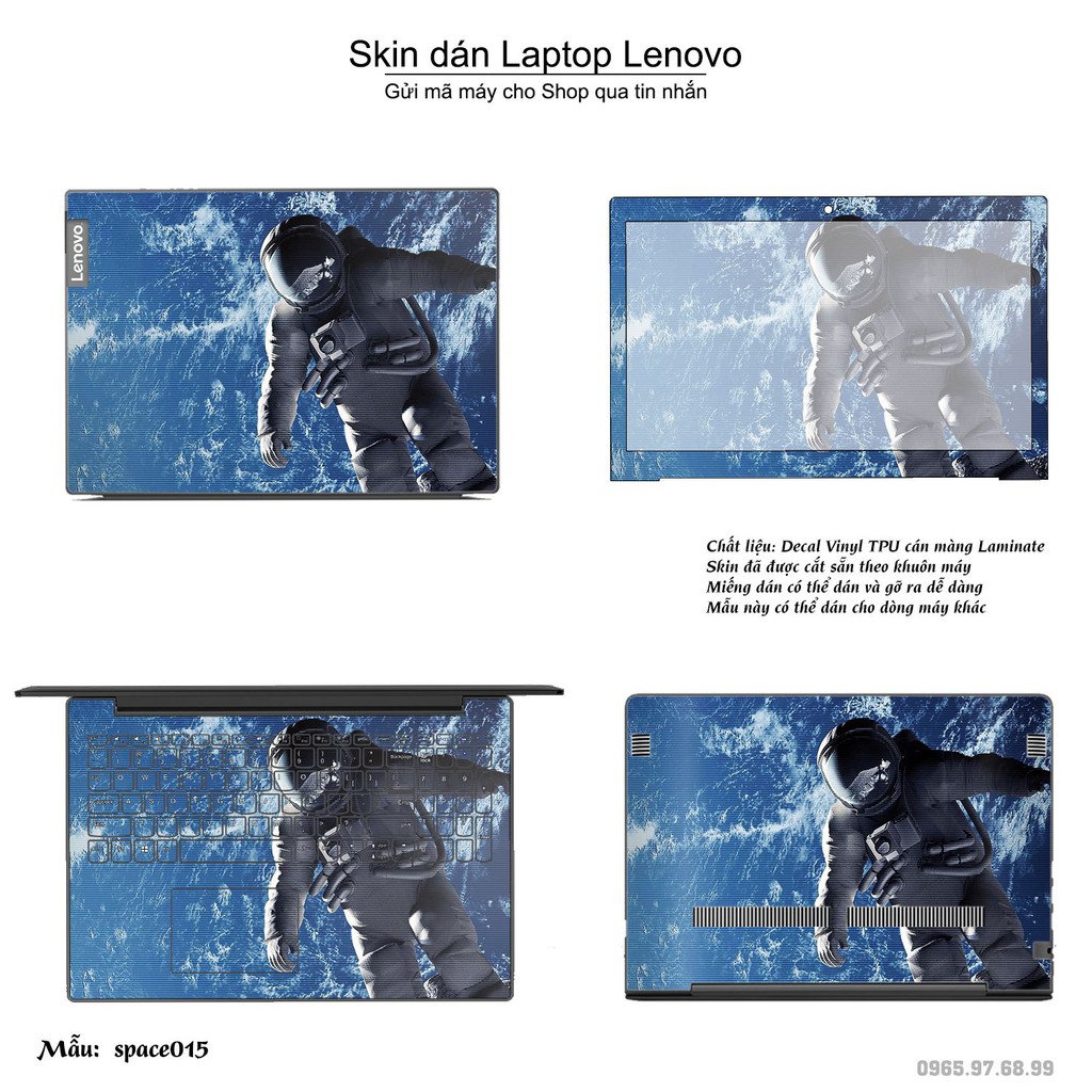 Skin dán Laptop Lenovo in hình không gian _nhiều mẫu 3 (inbox mã máy cho Shop)