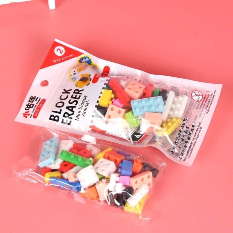 ✏️Tẩy chì hình miếng ghép Lego