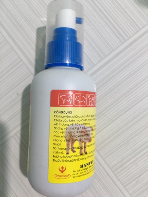 Đặc Tri Tất Cả Các Vết Thương Ngoài Da Derma Spray