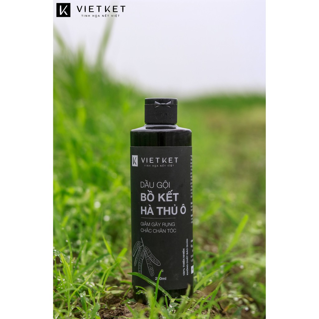 Dầu gội bồ kết hà thủ ô - Làm sạch tóc, nuôi dưỡng từ chân tóc,ngọn tóc chắc khỏe.