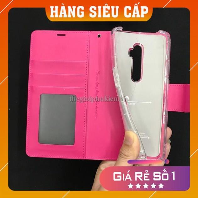 Bao da dạng ví OPPO Reno2 F, Reno2 Z, OPPO Reno 2F hiệu Hanman có quai cài