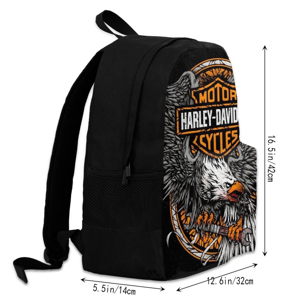 Harley davidson Balo Thể Thao Cỡ Lớn Thời Trang Năng Động Cho Nam