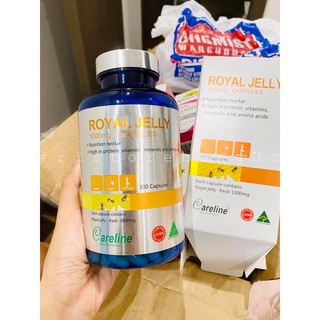 Sữa ong chúa tươi royal jelly careline của úc 300 viên
