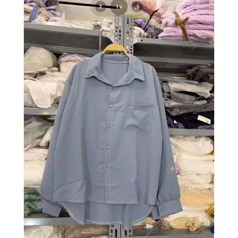 [RẺ VÔ ĐỊCH] HÀNG SẴN Áo Sơ Mi Đũi Oversize Đủ Màu