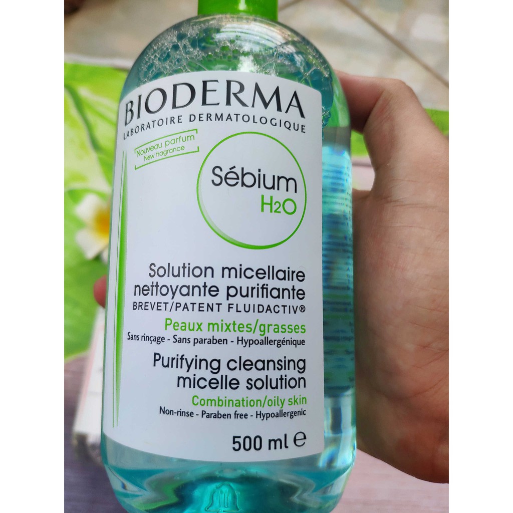 Nước tẩy trang BIODERMA H2O Pháp