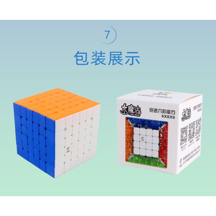 Khối Rubik 6x6 6.5cm Zhisheng 6x6 X 6 Yuxin Little Magic Magnetic 6x6 Stickerless Cube 6.5cm Zhisheng 6x6x6 Cube