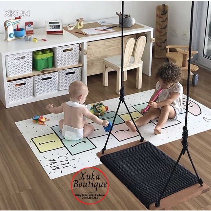 Thảm Trải Sàn Trò Chơi Cho Bé - Thảm Nhảy Lò Cò Trẻ Em