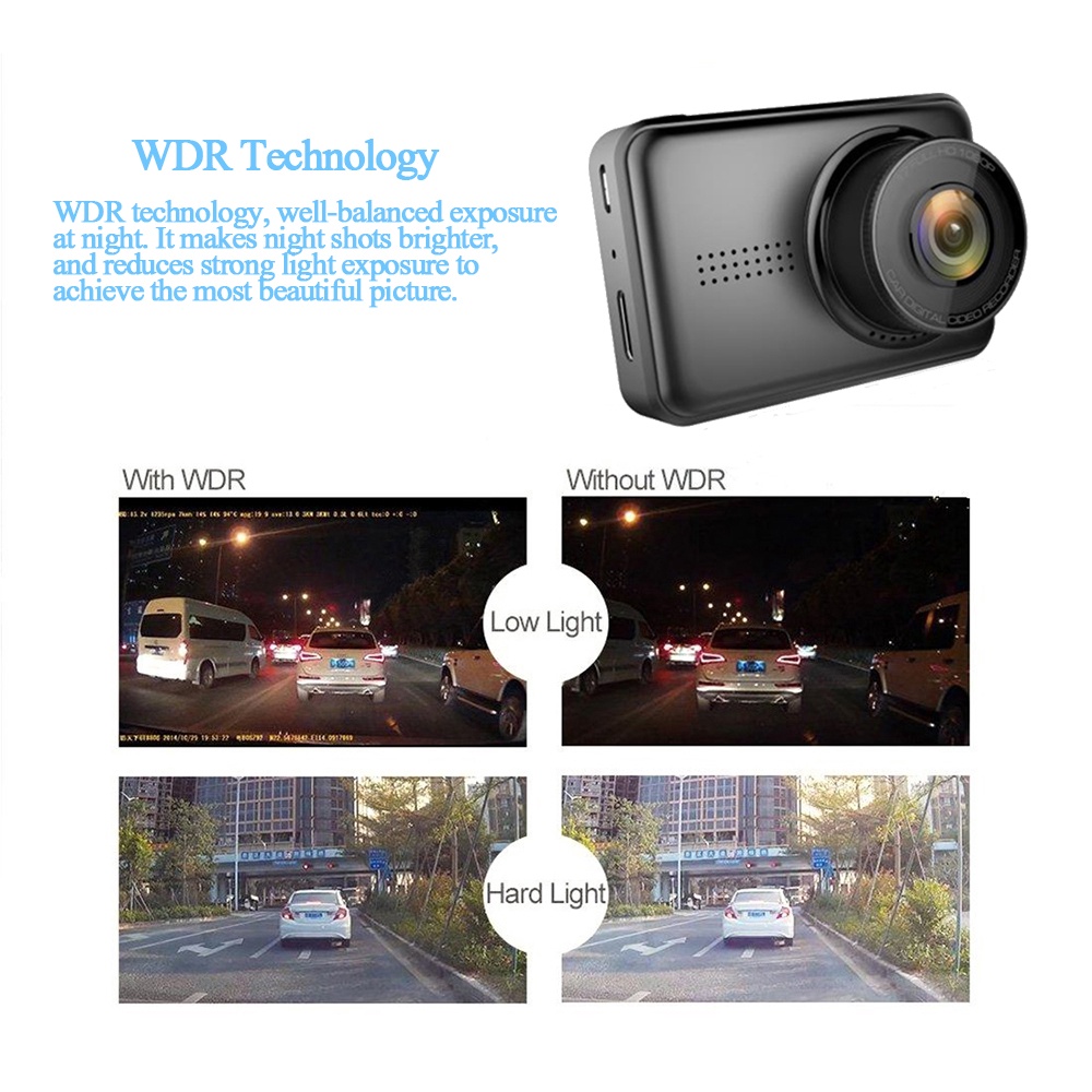Camera hành trình xe hơi mini E-ACE 2.45''Full HD 1080P hỗ trợ quay ban đêm
 | WebRaoVat - webraovat.net.vn