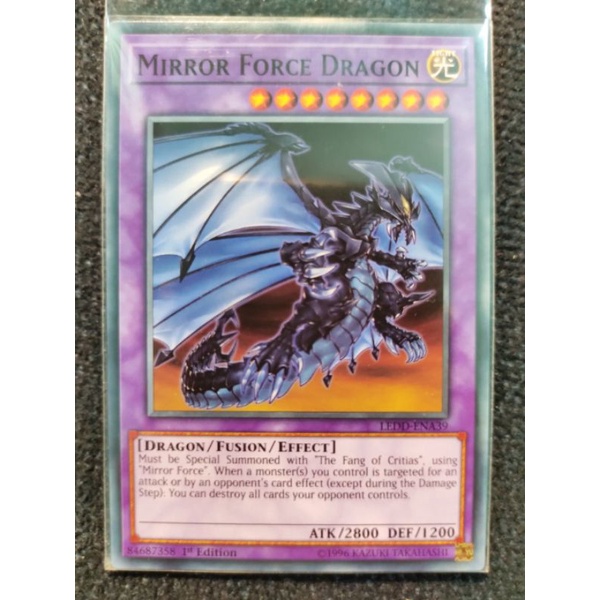 [FREESHIP] thẻ bài yugioh MIRROR FORCE DRAGON