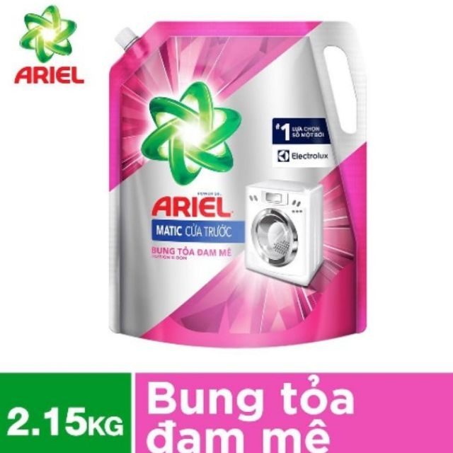 ARIEL CỬA TRƯỚC Nước giặt Túi Lớn