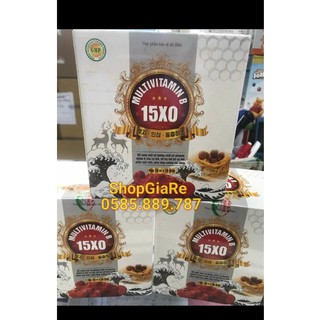 Multivitamin B 15XO bồi bổ sức khỏe, nâng cao thể trạng, hỗ trợ kén ăn, người suy nhược, bị lao lực, mất ngủ