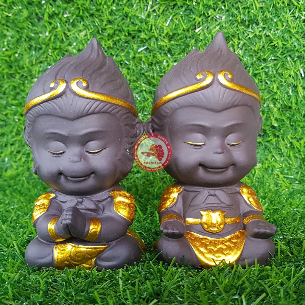 Tượng Mỹ Hầu Vương Size Lớn - Gốm Sứ Cao Cấp - Tôn Ngộ Không