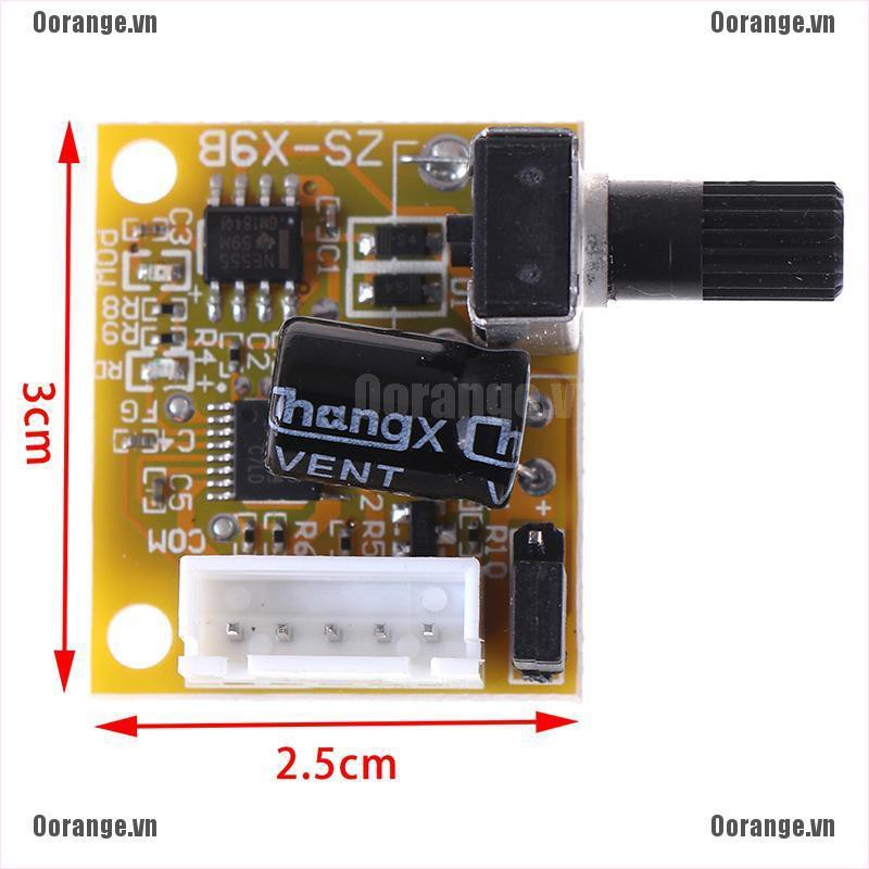 MT DC 5V-12V 2A 15W brushless motor speed controller no hall bldc driver board BH