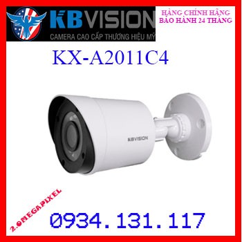 Camera 4 in 1 hồng ngoại 2.0 Megapixel KBVISION KX-A2011C4