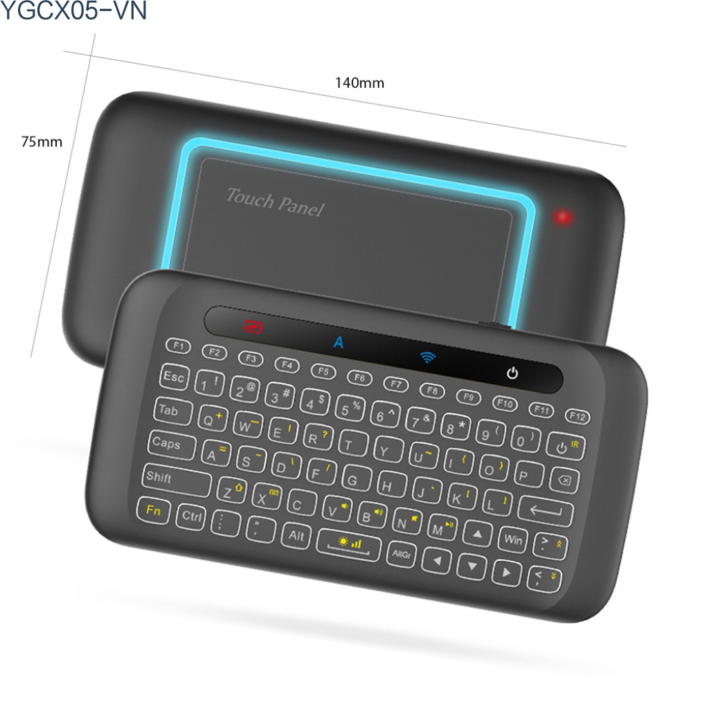 Bàn Phím Tích Hợp Cảm Ứng Thông Minh Thay Đổi Màu Sắc H20 2.4g | BigBuy360 - bigbuy360.vn