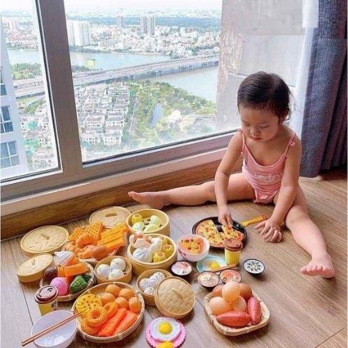 [HÀNG LOẠI TO ĐÙNG] Bộ Đồ Chơi Nấu Ăn, Nhà Bếp, Giải Trí Cho Bé Gái, Sét Nấu Ăn Dimsum 56 đến 88 món, AKA STORE