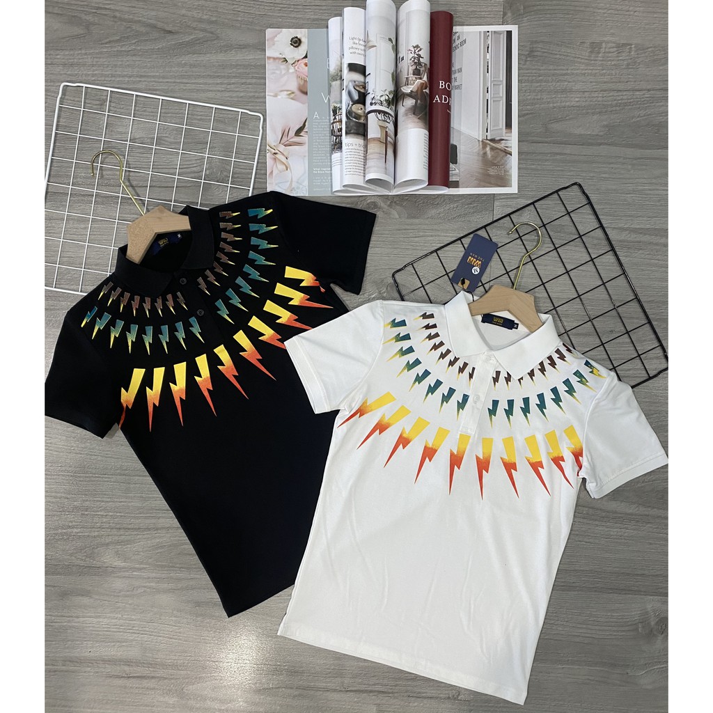 Áo Thun Nam Tay Ngắn Có Cổ Vải Co Giãn dainghia7993 | BigBuy360 - bigbuy360.vn