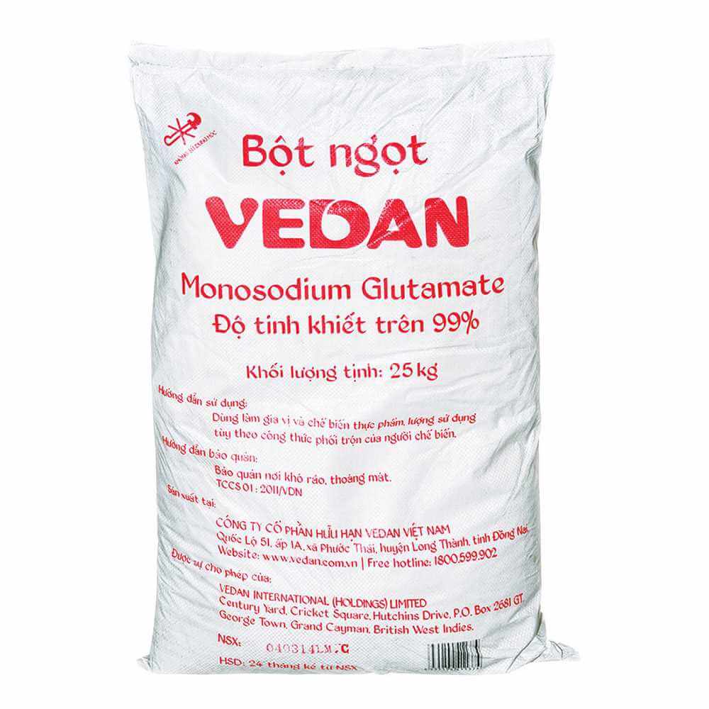 Bột ngọt orsan bao 25kg - Hạt to