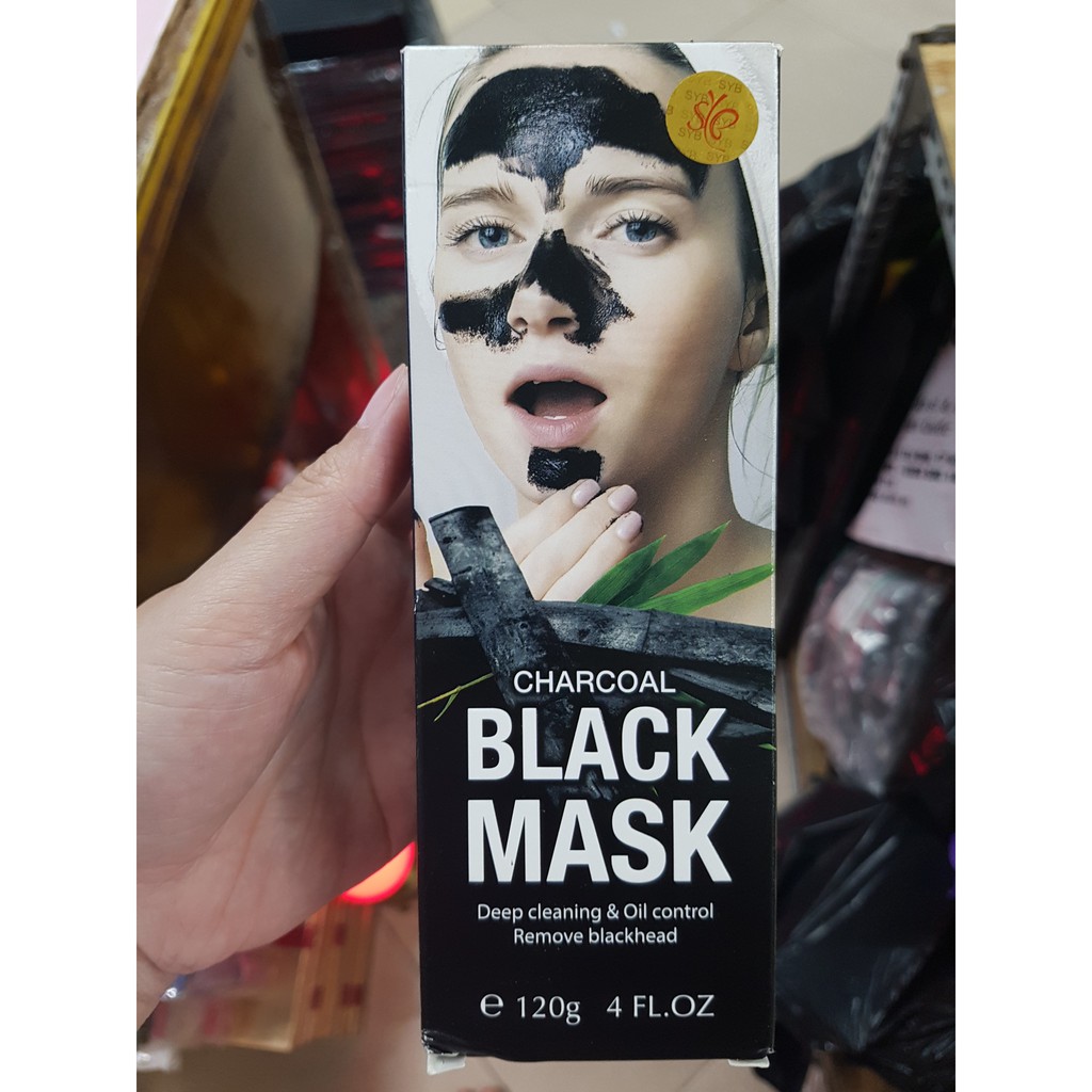 LỘT MỤN THAN TRE BLACK MASK CHARCOAL 120g