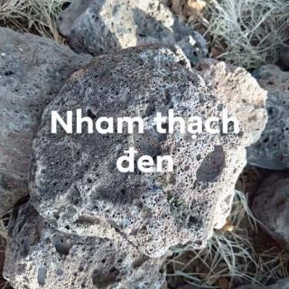Đá nham thạch - đen, nâu, đỏ[1kg]