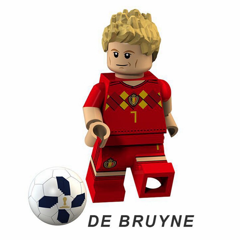 Bộ Đồ Chơi Lego Xếp Hình Cầu Thủ Messi Beckham