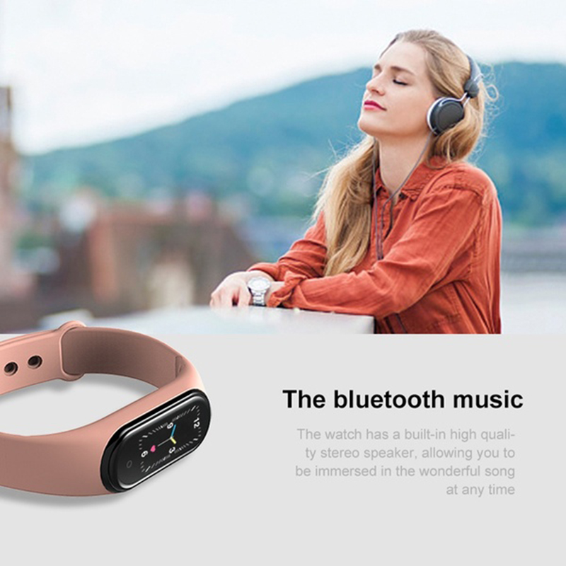 M5 Smart Sport Watch Band Bluetooth Fitness Monitors Wristband Monitor Heart Rate Sports