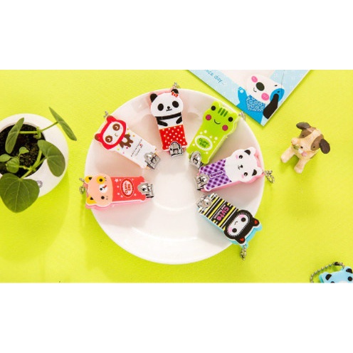 Kềm Bấm móng tay móc khóa hình thú