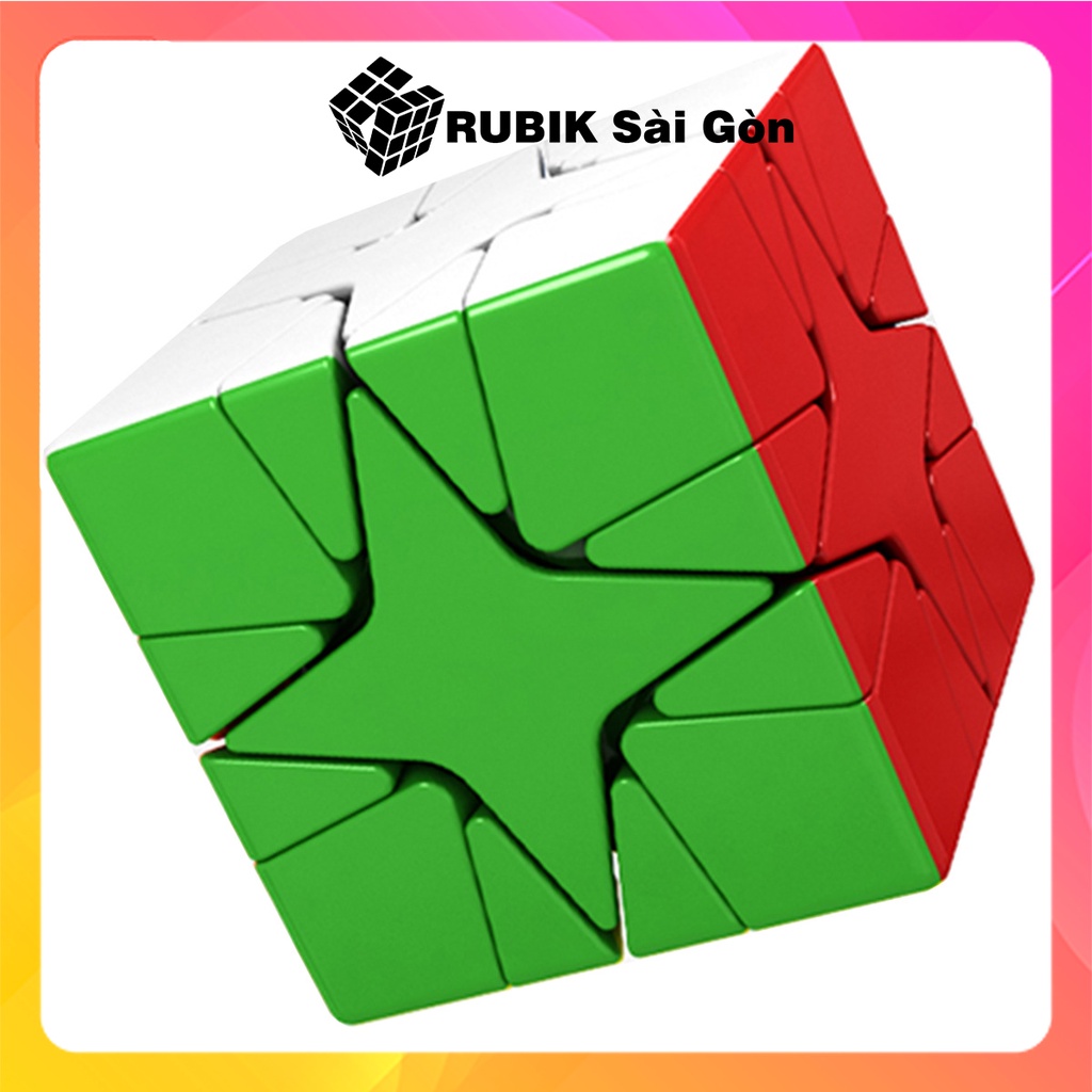 Rubik Biến Thể Polaris Rubic Ma Thuật Biến Dạng MoYu Meilong Đẹp Khó Nâng Cao Xoay Trơn Mượt Giá Rẻ Cho Người Mới Chơi