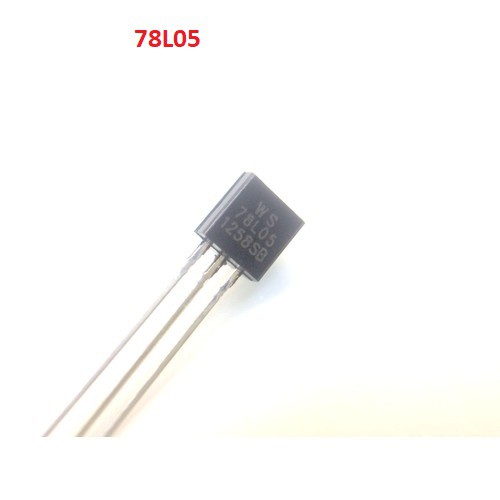 [10 CON] IC 78L05 TO-92 5V 100mA [Chân Cắm] loại tốt, LINH KIỆN ĐIỆN TỬ HẠ ÁP 5V 78L05