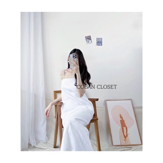 ĐẦM DÂY XUÔNG LINEN