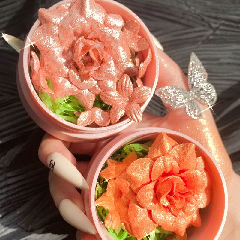 PHẤN BẮT SÁNG NHŨ BÔNG HOA